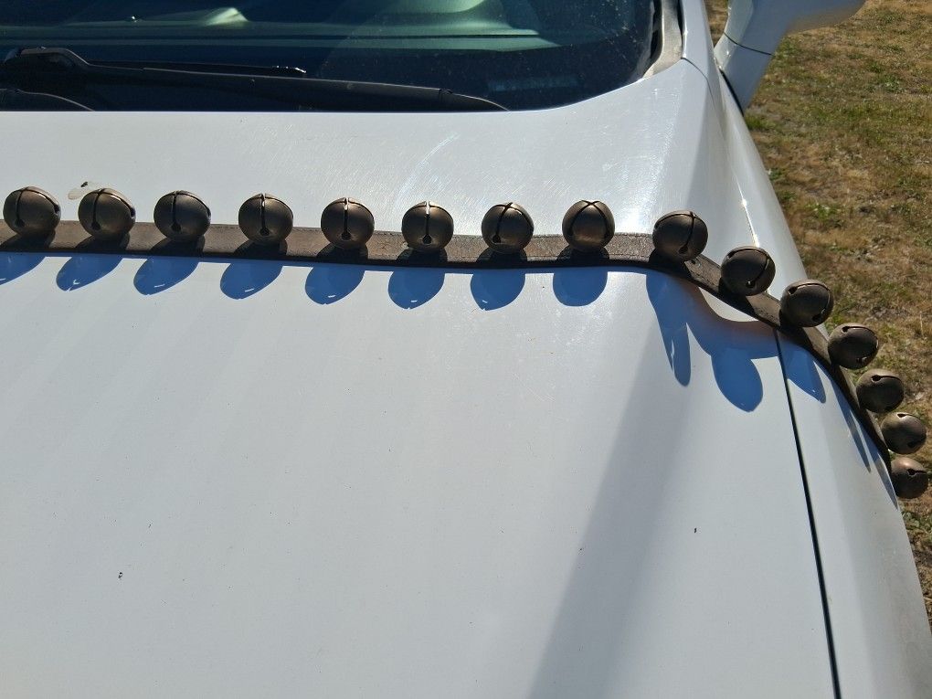 Jingle Bells 30 of Them on Leather 6ft Long