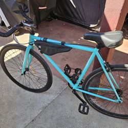 Blue Golden Cycle Fixie 