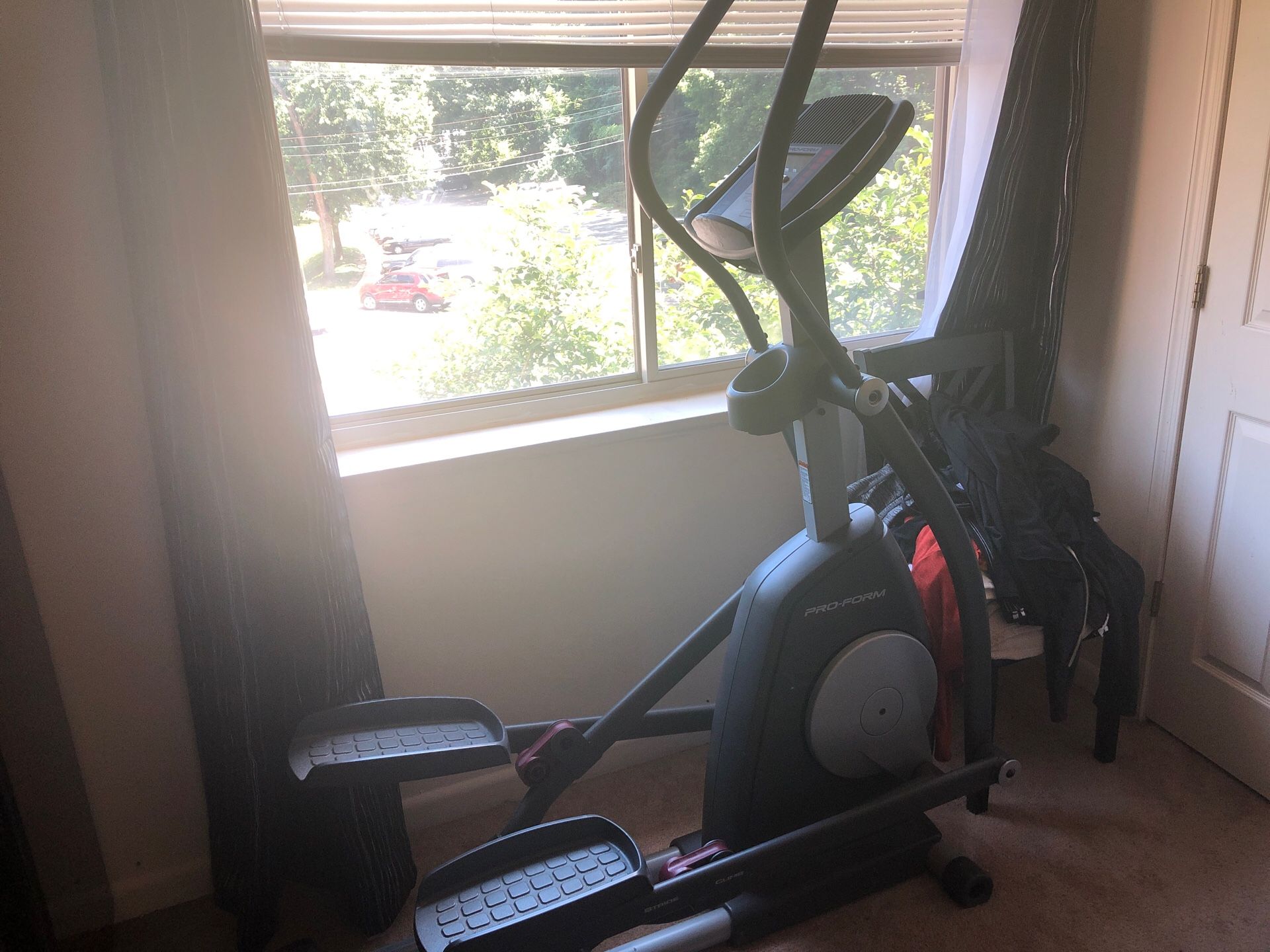 Barley Used Treadmill Elliptical Pro-Form Stride-climber 490 Great Condition