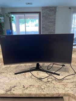Samsung 34” Curved Ultrawide Monitor – $250