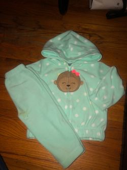 Infant fleece set