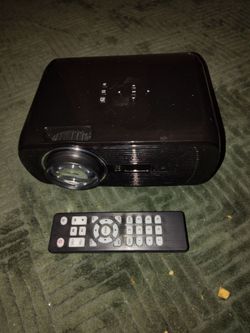 Projector w Remote works great