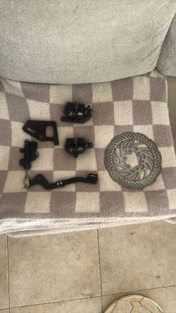 Foot Brake, Calipers, Rotor