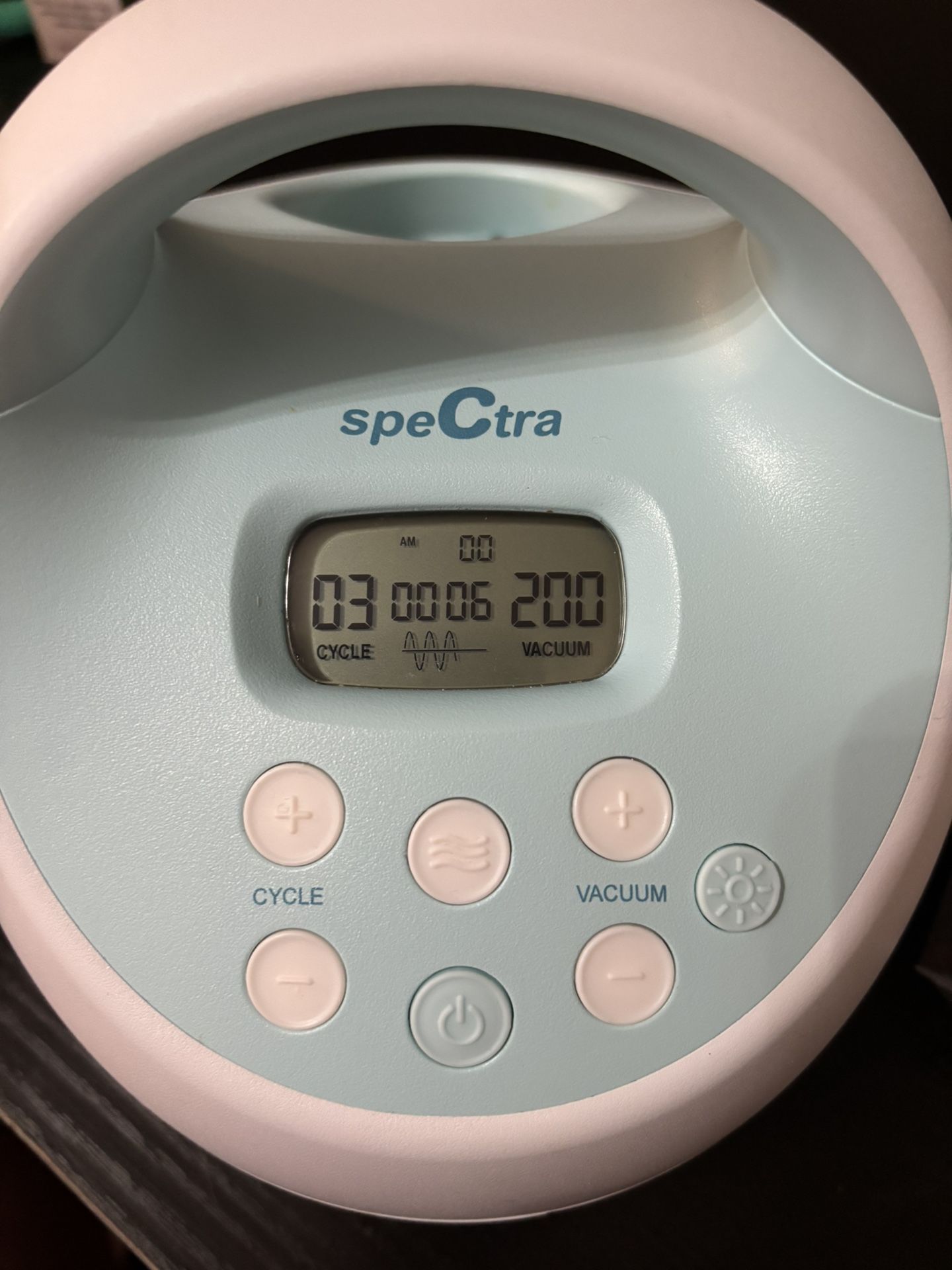 Blue Portable Spectra Breast Pump 