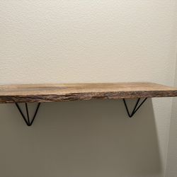 Wood Shelves w/ Brackets / World Market