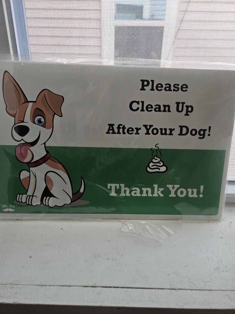 Lawn Dog Sign