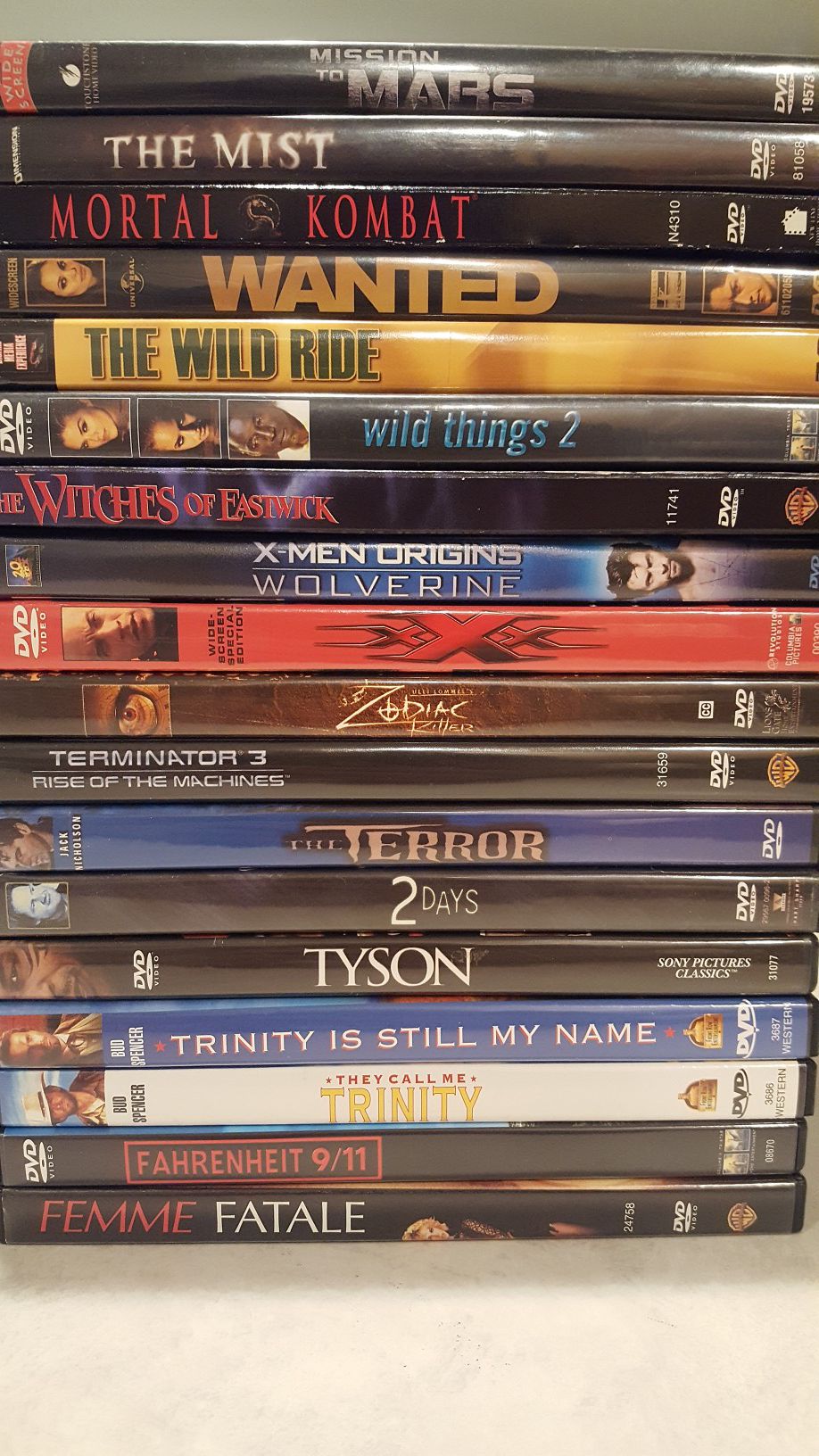 Misc DVDs For Sale - $1 For Each DVD $75 For Entire Lot