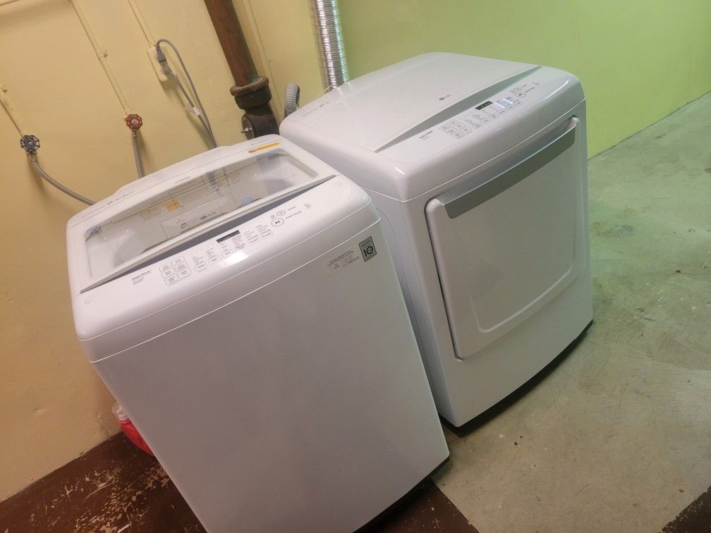 LG Washer And Dryer 