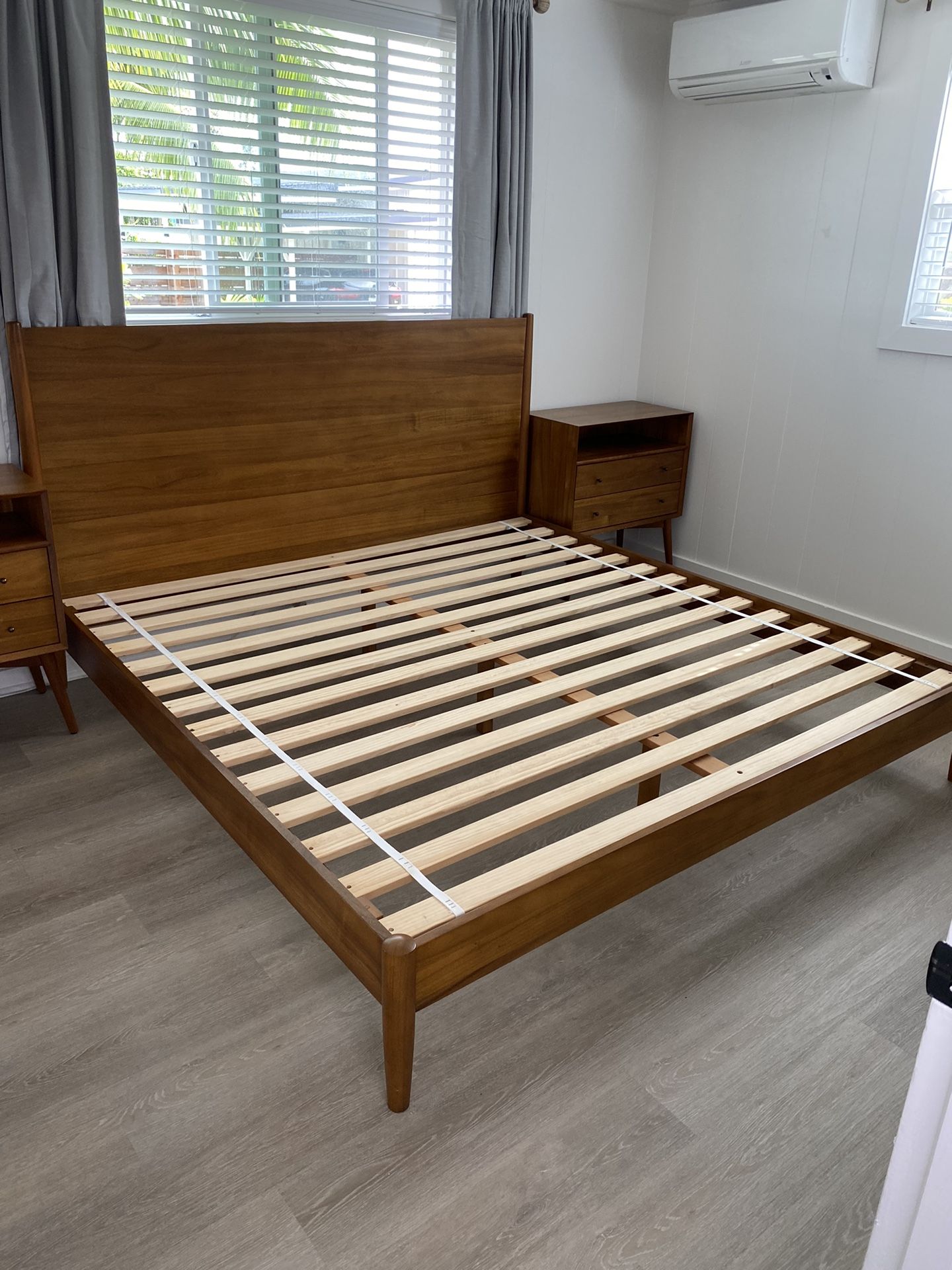 West Elm Mid-Century King Size Bed
