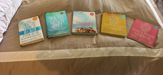 Set of 5 Original South Beach Diet Books