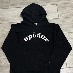 SPIDER VVS BLACK HOODIE