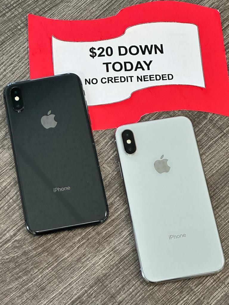 Apple IPhone X / XS Unlocked - PAYMENTS AVAILABLE With $1 DOWN - NO CREDIT NEEDED