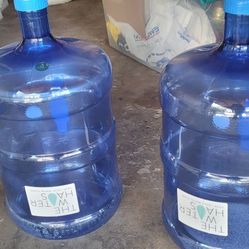 One 5 Gallon Water Bottles
