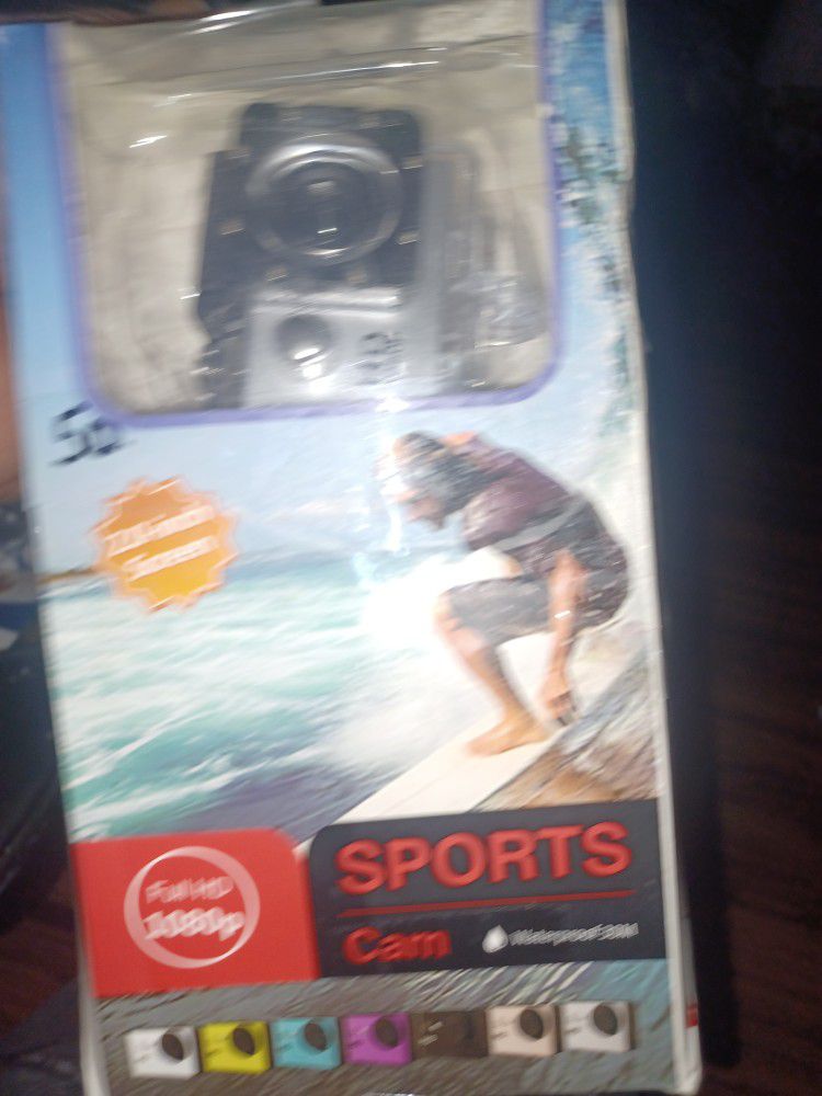 Full HD 1080p sport camera (waterproof 30m)

