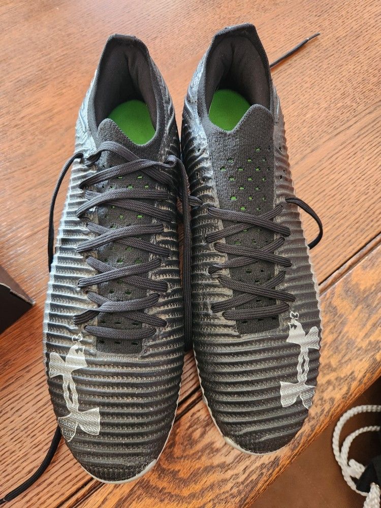 Under Armor Cleats Size 12 Worn Once