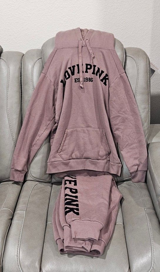 Like New Victoria's Secret PINK Jogging Set