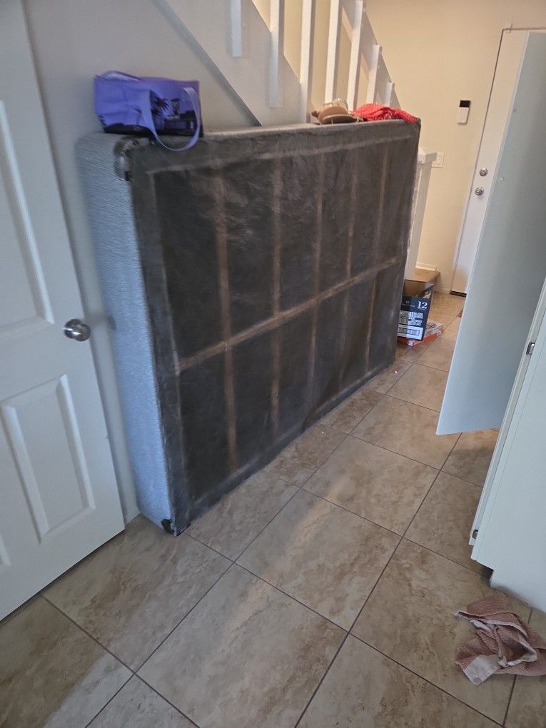 Box Spring And Dresser $0