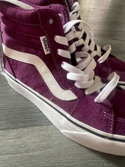Women’s 7 Vans Purple Butterfly
