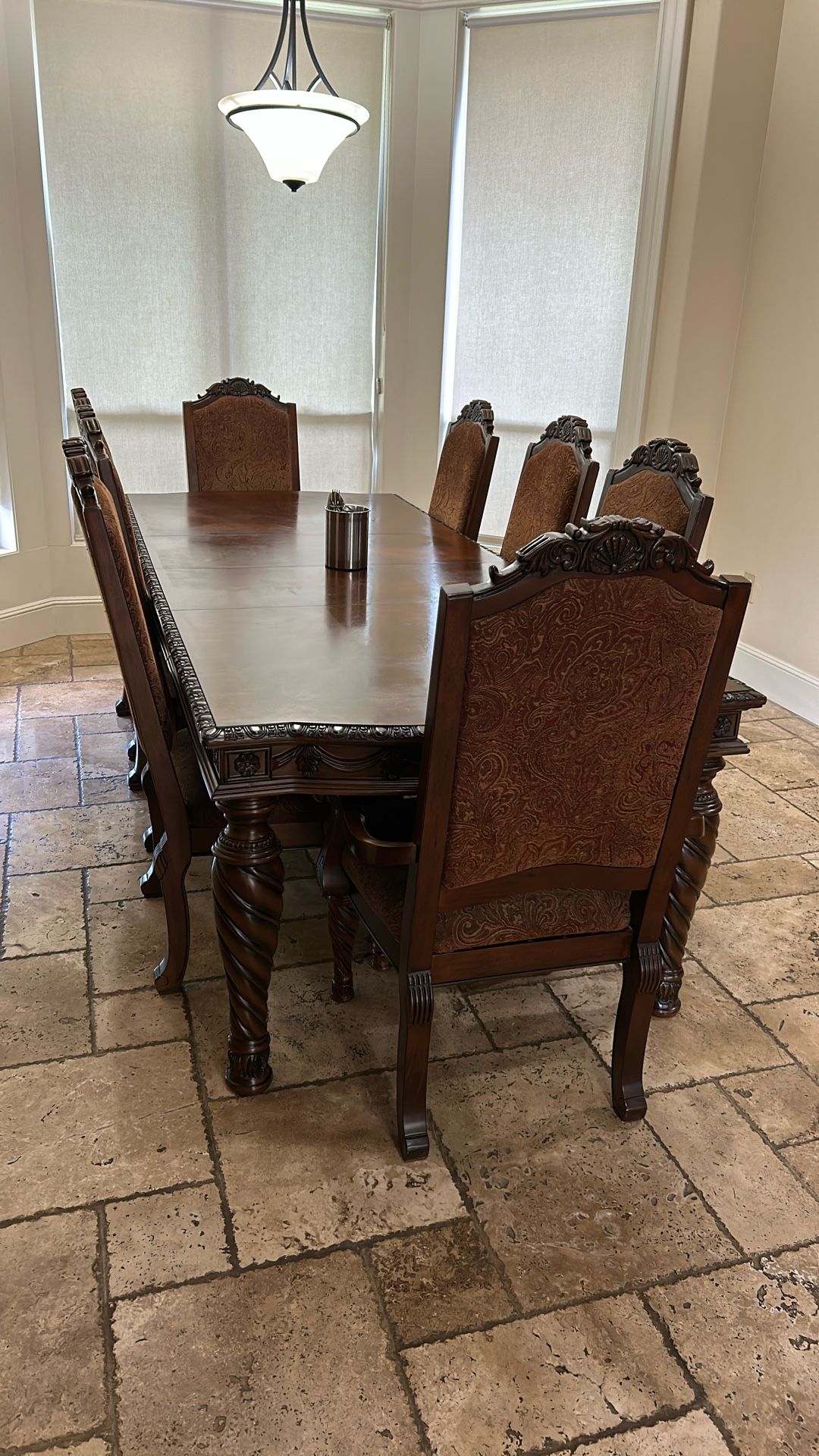 Table With 8 chairs