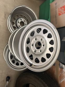 17” Rims That Came Off 2023 GMC Sierra 