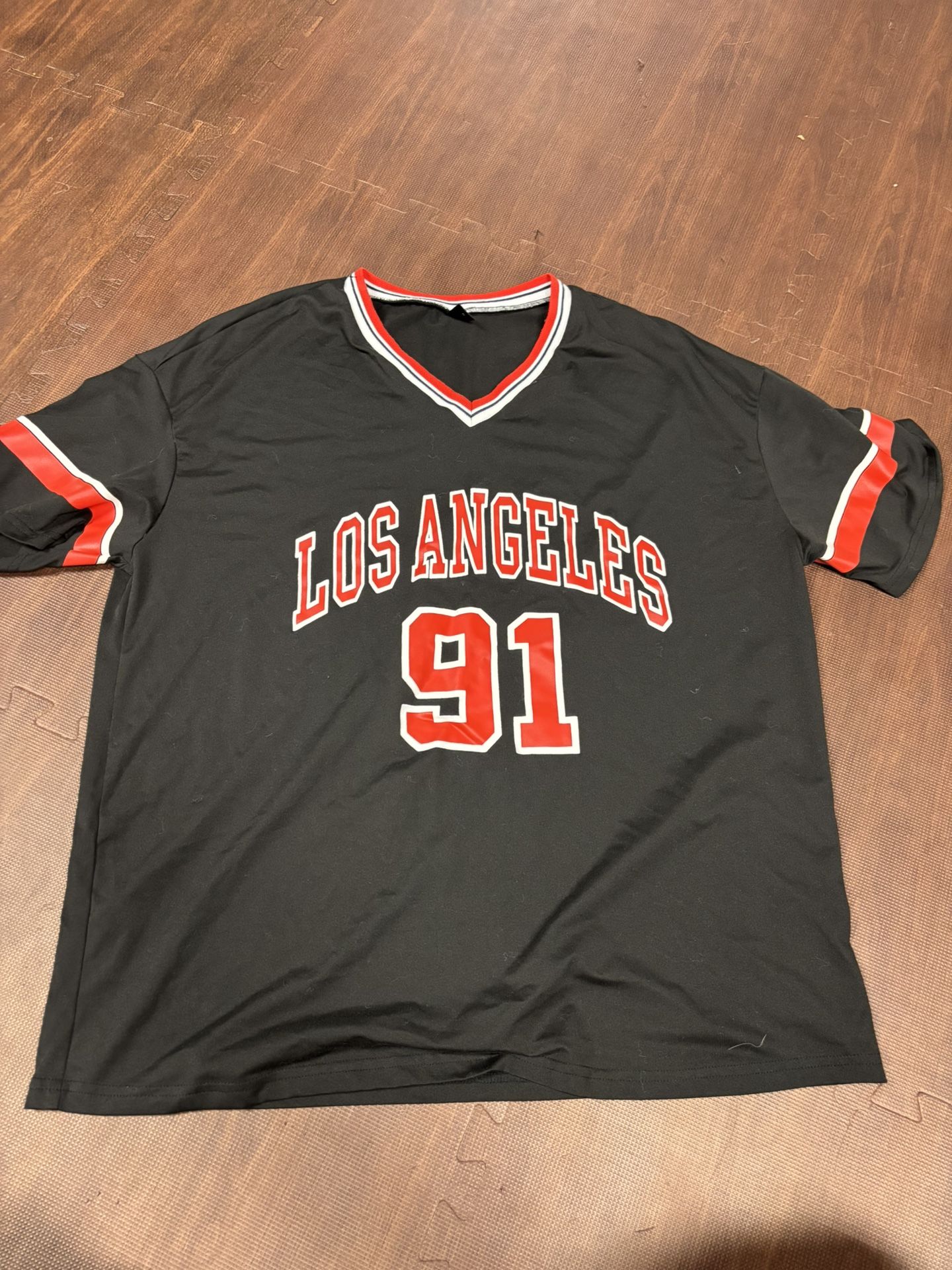 Black And Red Jersey - Size M