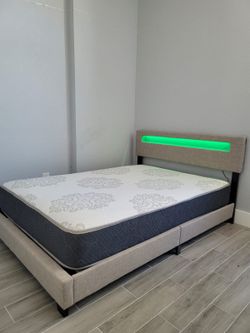 NEW FULL-SIZE MATTRESS AND BOX SPRING - 2PC