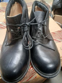 DAKOTA BLACK STEEL TOE CHUKA SHOE SIZE 9