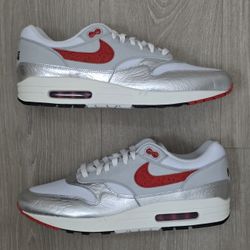 Nike Air Max 1 Premium SE Hot Sauce Trainer HF7746-100 Men's Size 13 New MSRP $140