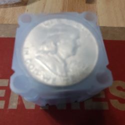 Roll Of Franklin Half Dollars