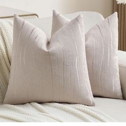  Pillow Covers 22 X. Inch Set of 2,Soft Embossed Striped Textured Cushion Case,Modern Home Decor for Couch Bed Living Room 4.84.8 out of 5 stars (109)