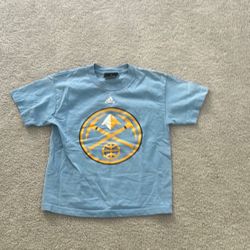 Adidas Kids Blue Denver Nuggets T-Shirt