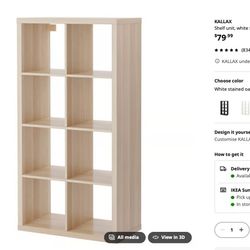Ikea Cabinet Kalax, Only Shelf, No Inserts