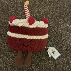 Red velvet cake jellycat