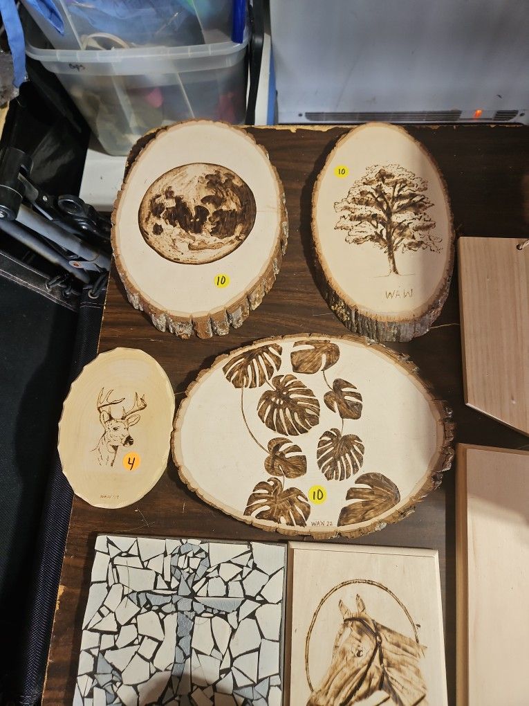 Wood Burning Art