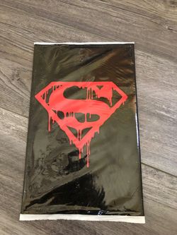 1992 DC Death Of Superman BLACK MEMORIAL SET Comic Book Sealed
