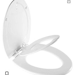 Oblong Toilet Seat w/ Potty