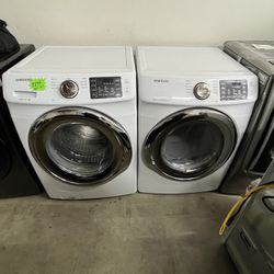 SAMSUNG WASHER AND GAS DRYER 