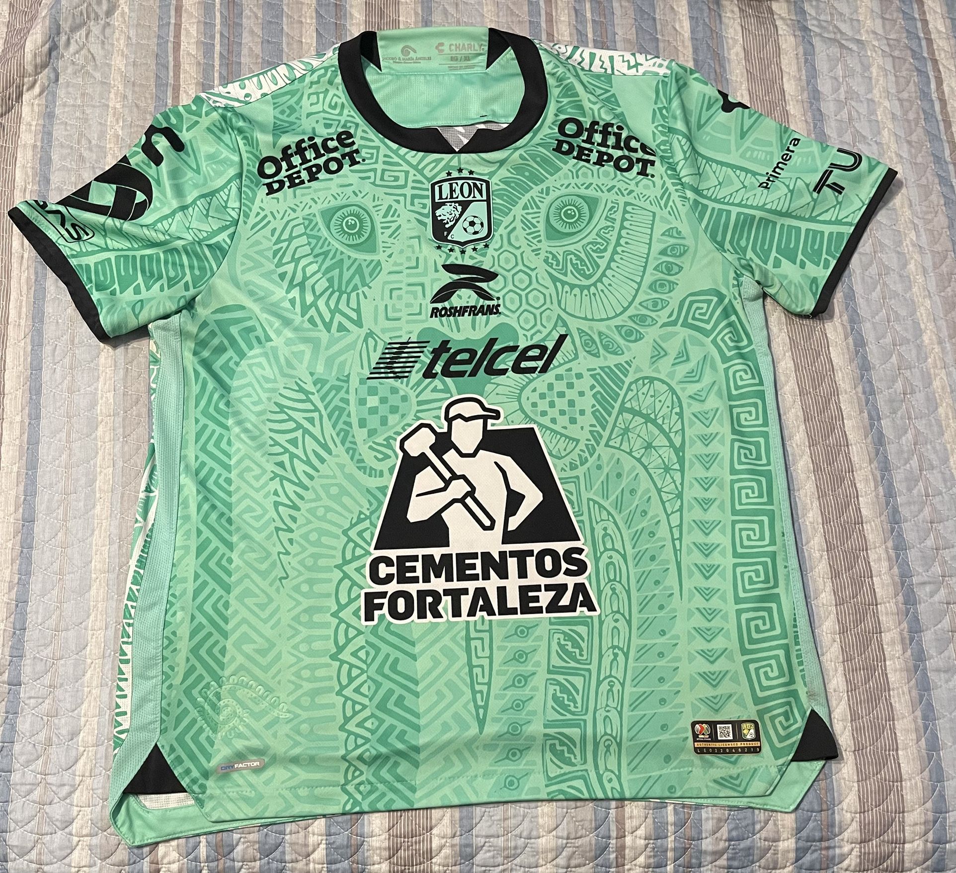 Leon Fc Aztec Soccer Jersey
