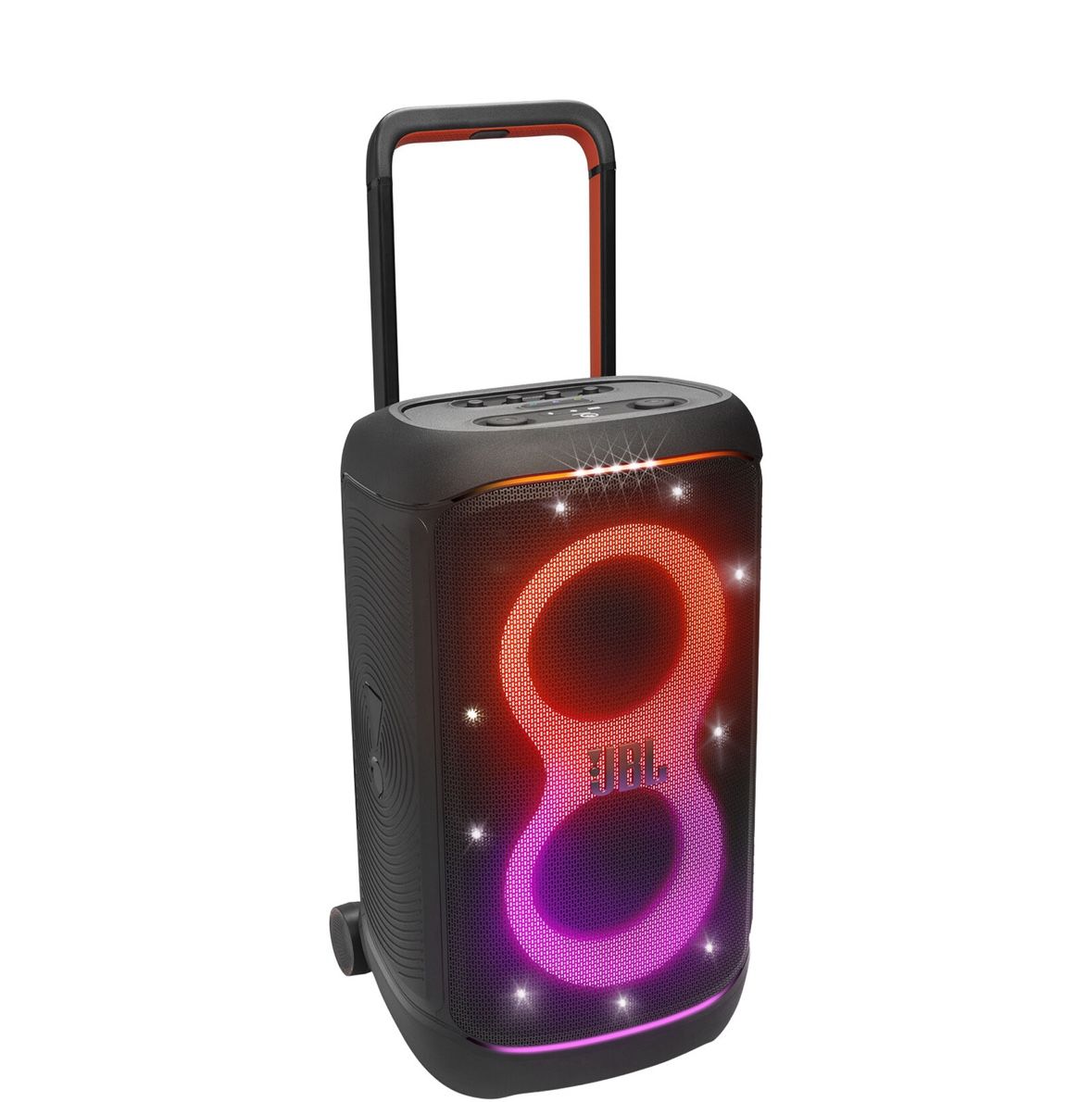JBL PartyBox 520 Portable Bluetooth Party Speaker System β Powerful JBL Pro Sound, LED Lightshow, Mic/Guitar Inputs, Event-Ready Design