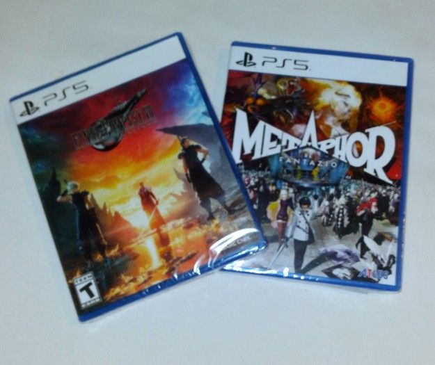 Metaphor Fantazio/ Last Of Us Pt 1 PS5 Game Bundle