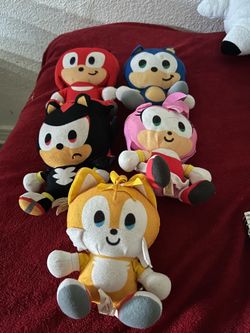 SONIC plushie LOT / bundle