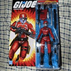 G I Joe Classified Retro Crimson Guard Female Uncirculated Mint New With Factory Box 