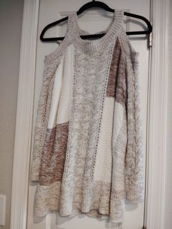 Woven Long Sweater