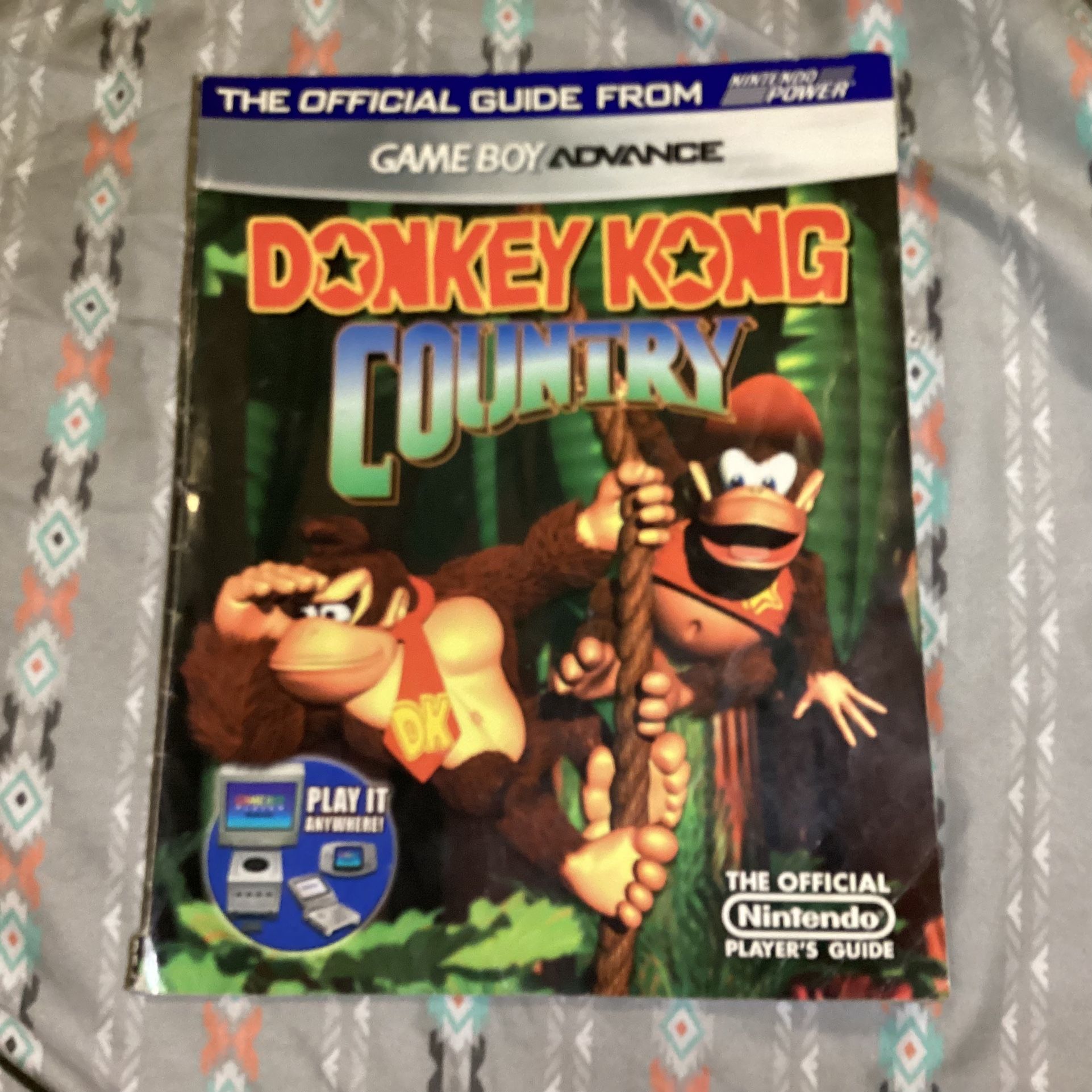 Donkey Kong Country: Nintendo Official Player's Guide for Gameboy Advance Book