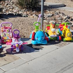 Lot Of Baby Ride On Toys And Baby Walker