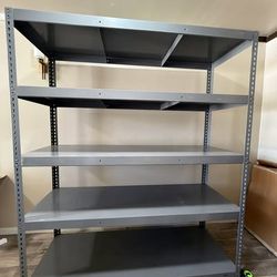 Commercial Uline Heavy Duty Steel Shelving - holds up to 13,000 LB - 72"x24"x84" (Like New)