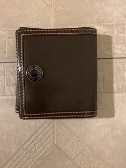 Coach Brown Leather Small Wallet