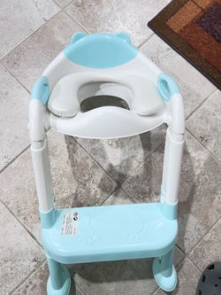 Toilet Potty Training Seat with Step Stool 
