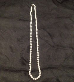 Pearl necklace
