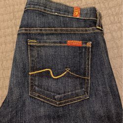 7 For All Man Kind Womens Jeans Size 26 Bootcut